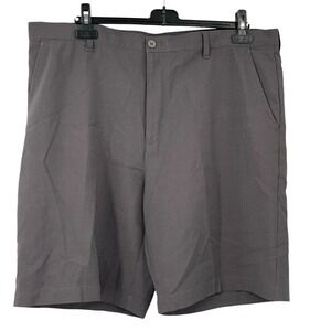 IZOD Golf Classic Gray Herringbone Shorts Casual Comfort Performance‎ Size 40